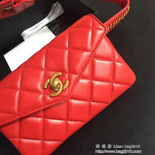 香奈兒CHANEL 99009 99008 2018秋冬新款迷你腰包 DSC2020